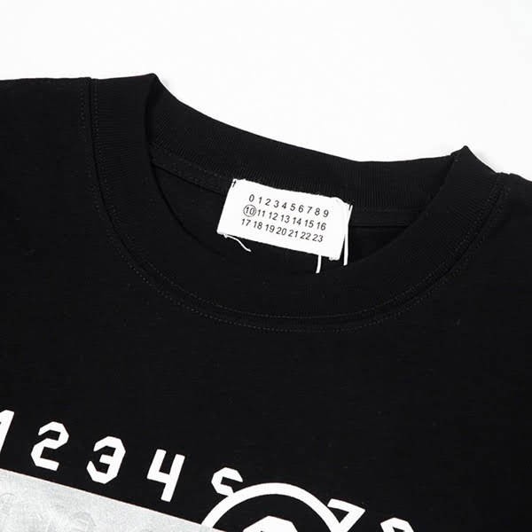 エムエムシックス ロゴ半袖Tシャツ スーパーコピー Mav18098